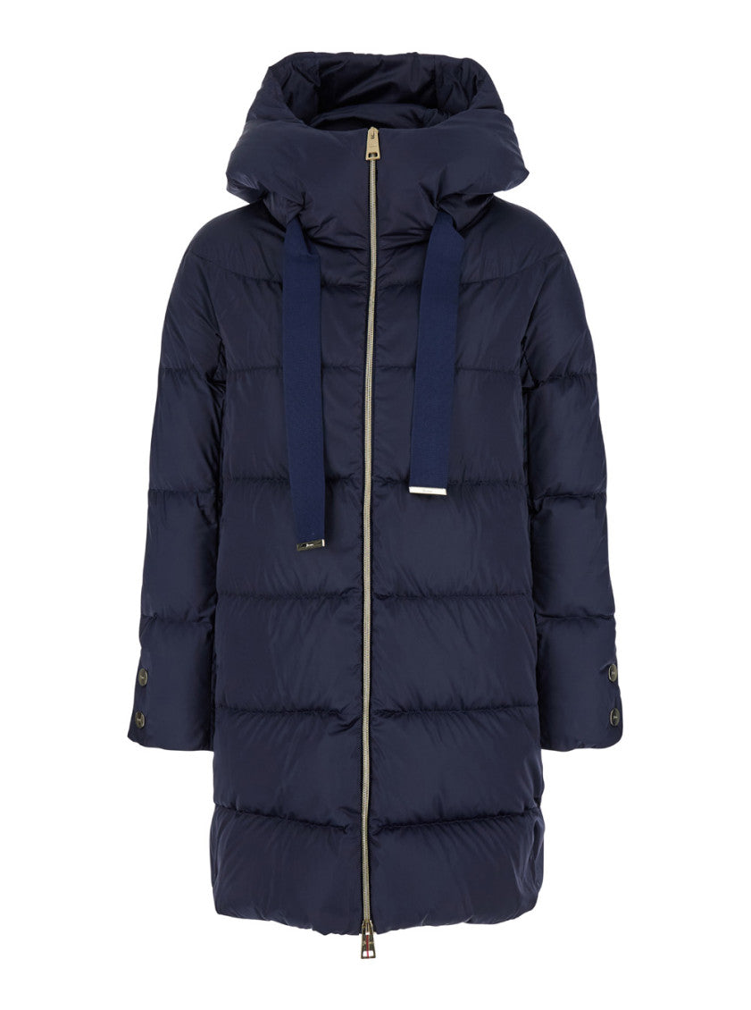 Blue Oversize Padded Jacket 1