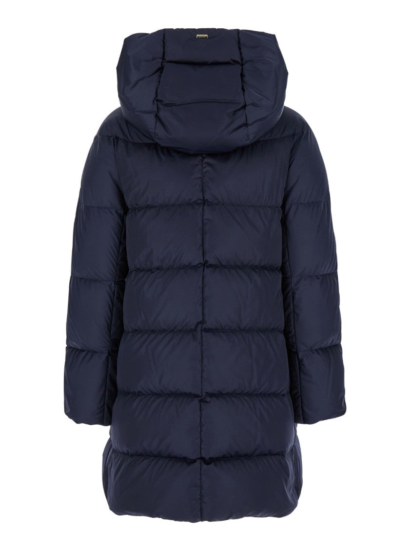 Blue Oversize Padded Jacket 2