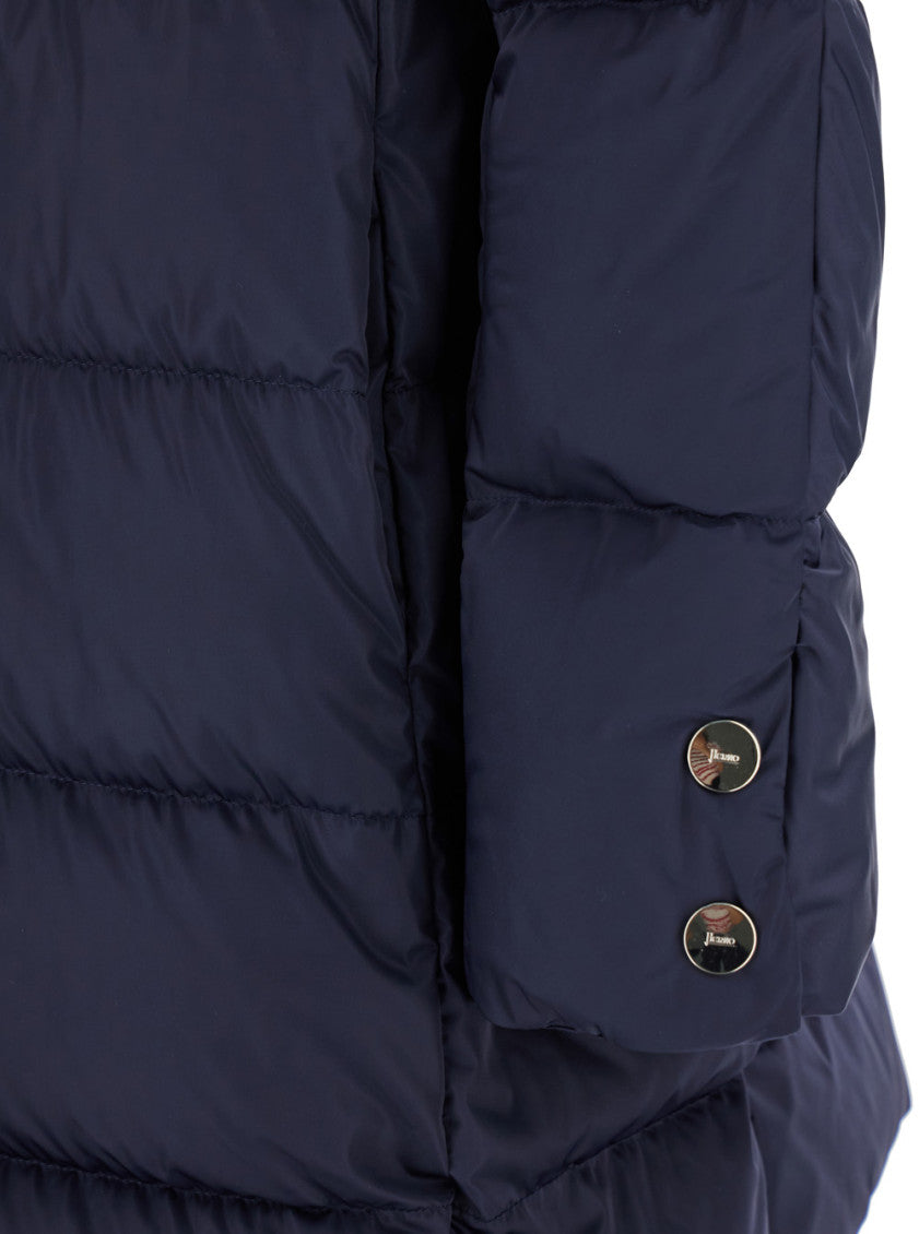 Blue Oversize Padded Jacket 3