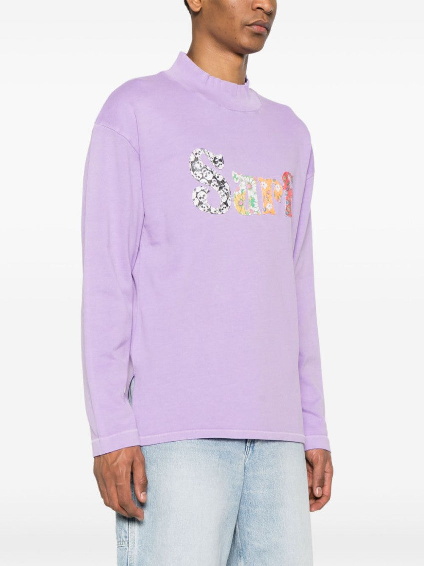 Purple Lilac Crewneck Pullover 2