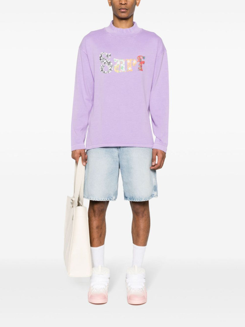 Purple Lilac Crewneck Pullover 5