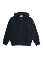 Boys Blue Logo Hoodie 1