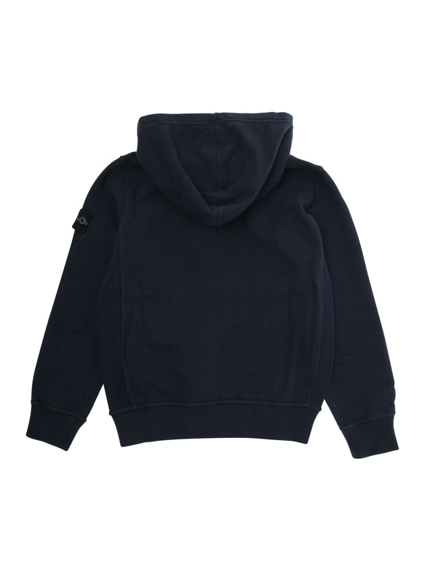 Boys Blue Logo Hoodie 2