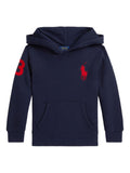 Boys Blue Logo Hoodie 1