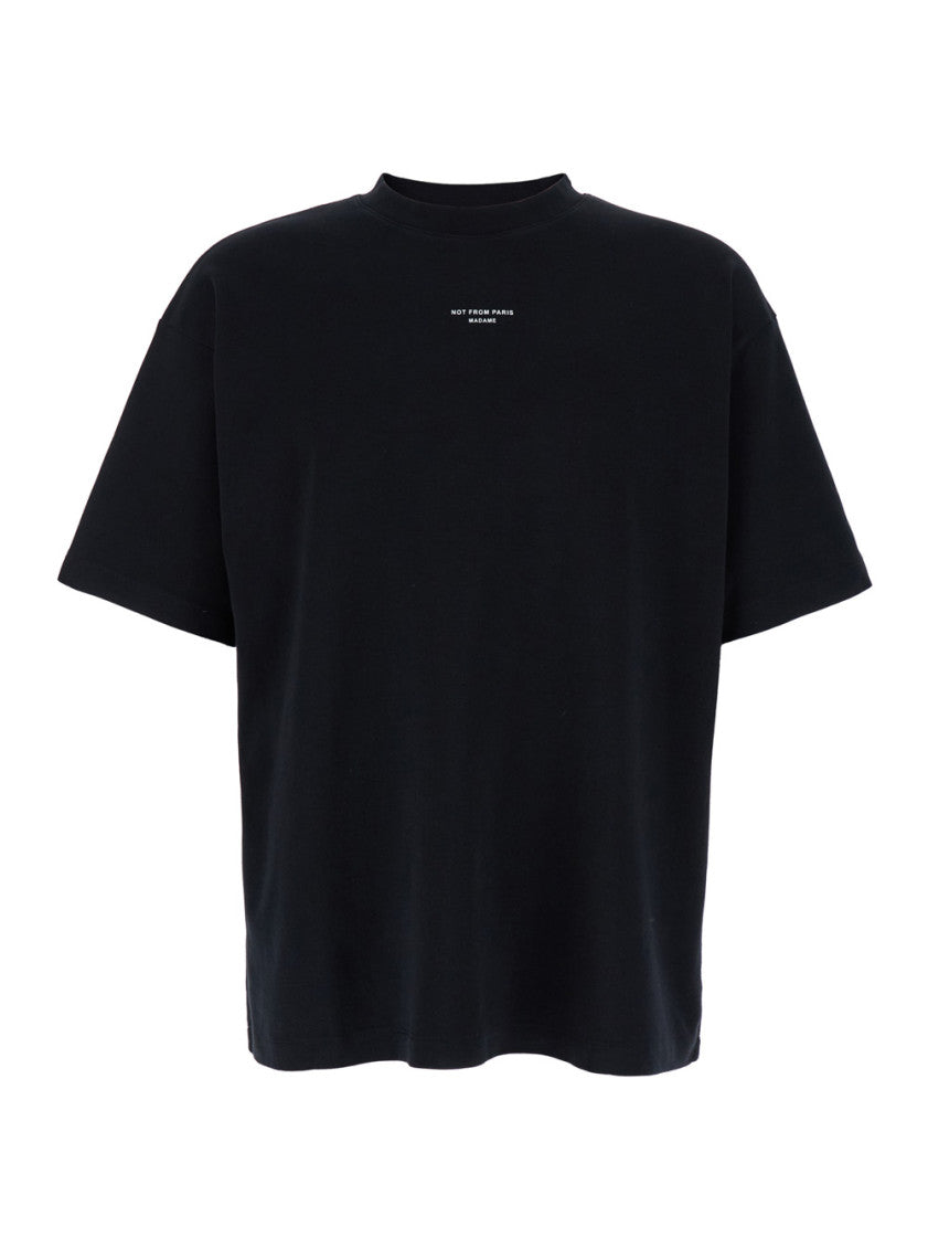 Black Crew Neck T-Shirt 1