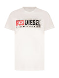 Kids White Graphic T-Shirt 1