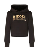 Kids Black Logo Hoodie 1