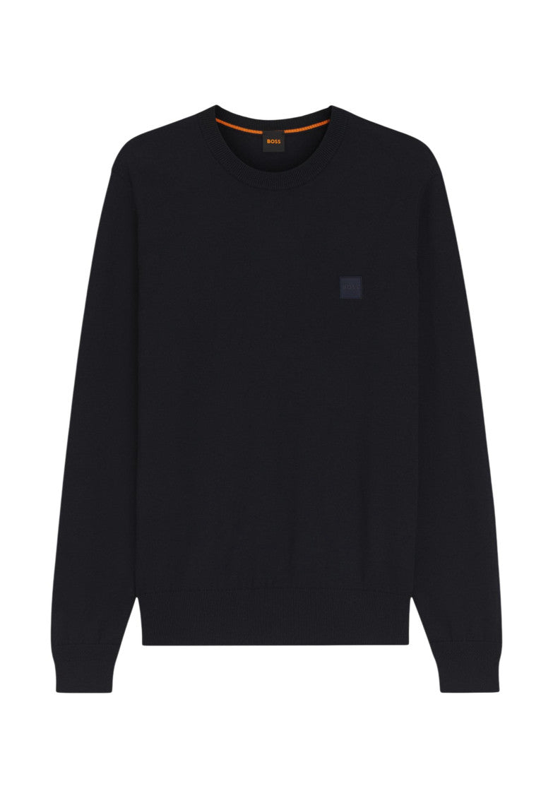 Dark Blue Logo Sweater 1