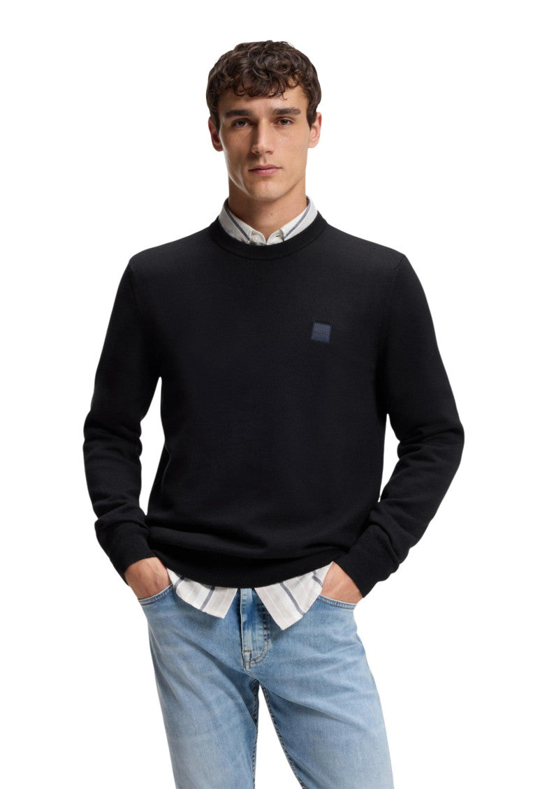 Dark Blue Logo Sweater 2