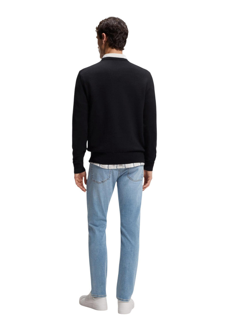 Dark Blue Logo Sweater 3