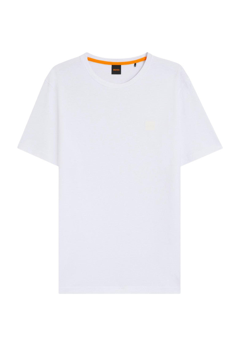 White Crew Neck T-Shirt 1