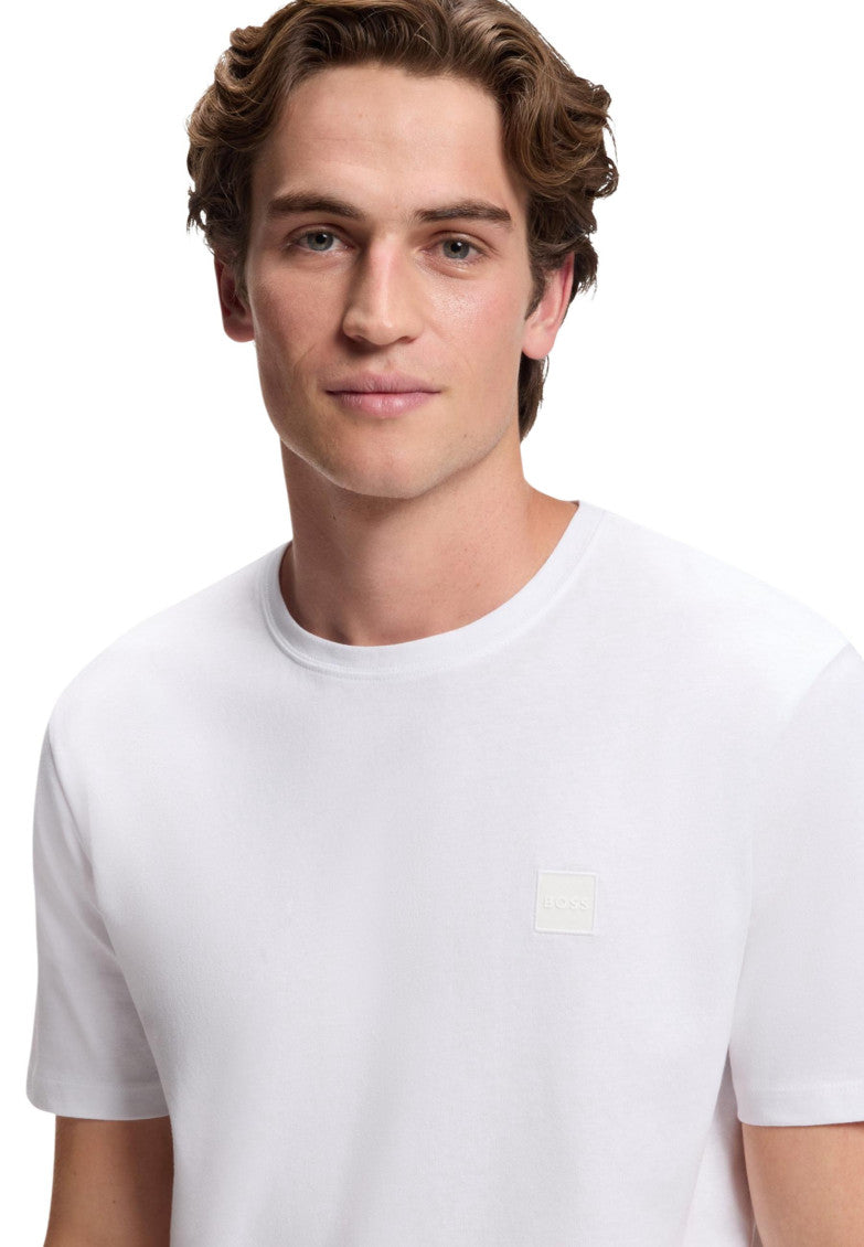 White Crew Neck T-Shirt 5