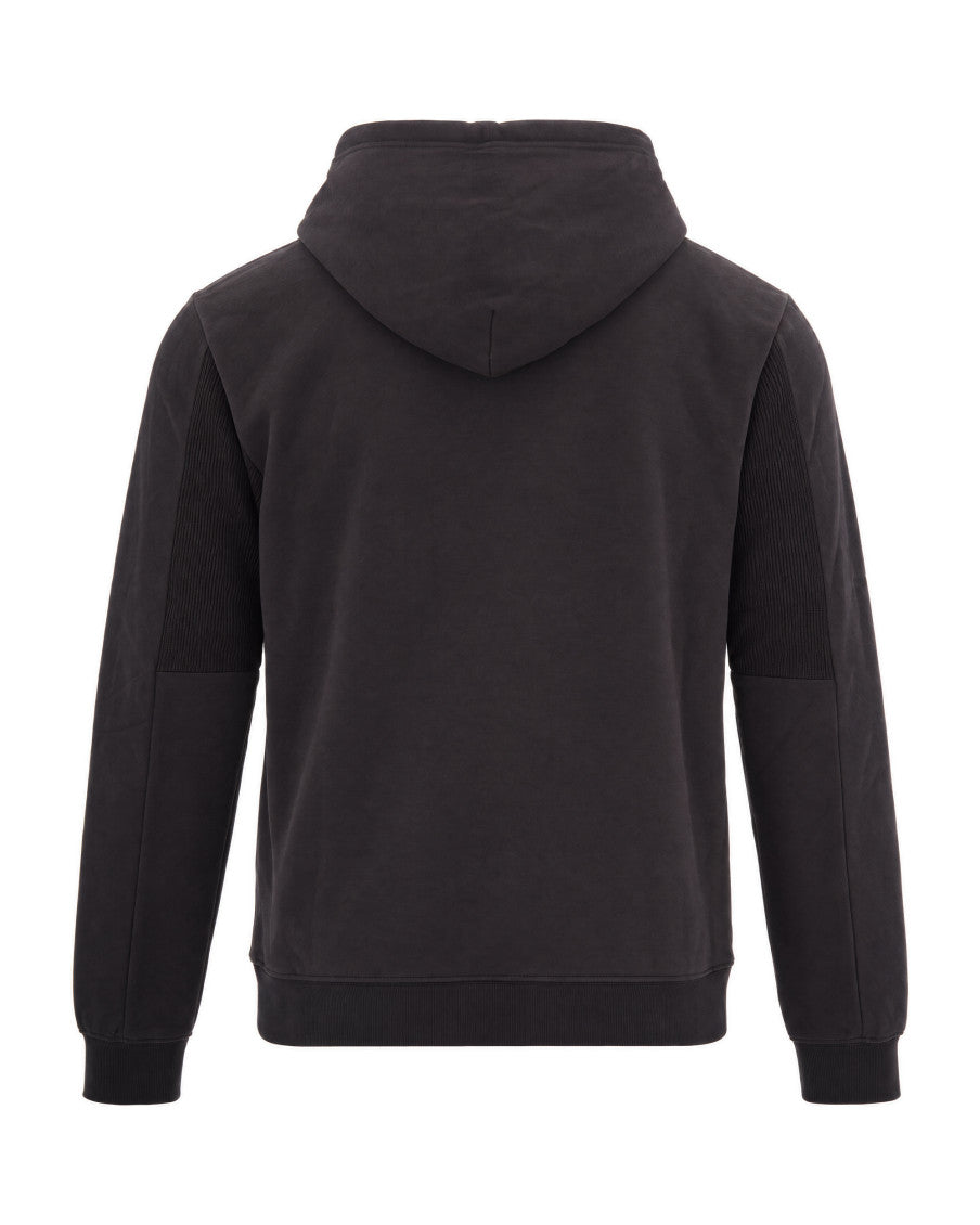Dark Brown Logo Hoodie 2