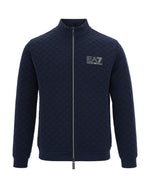 Blue Zip-Up Sweatshirt 1