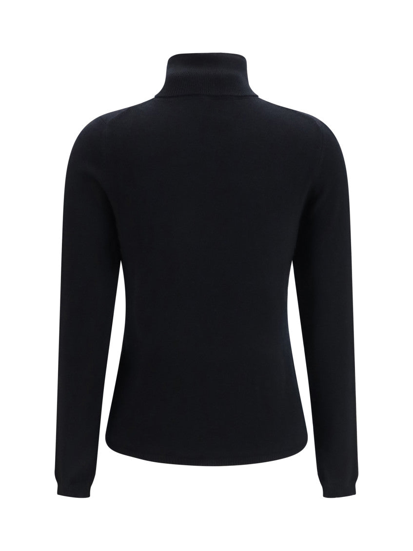 Black Turtle Neck Sweater 2