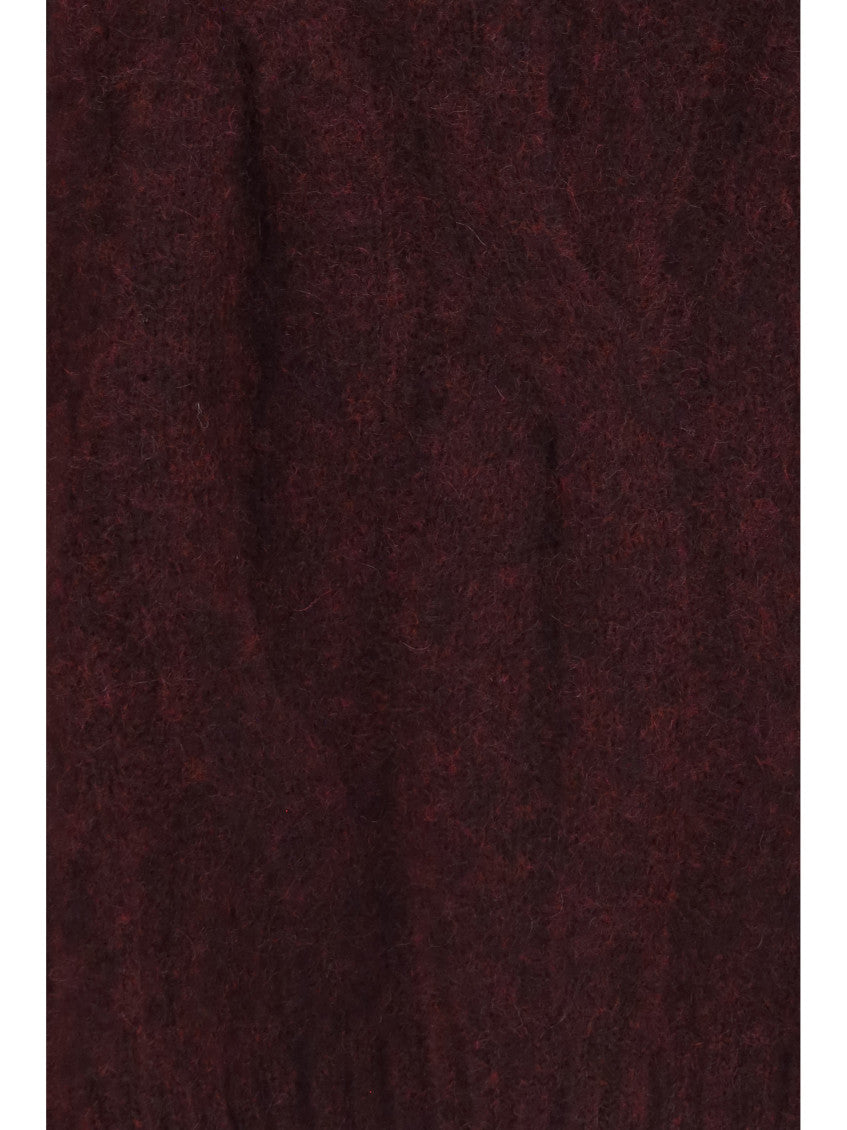 Maroon Crew Neck Sweater 3