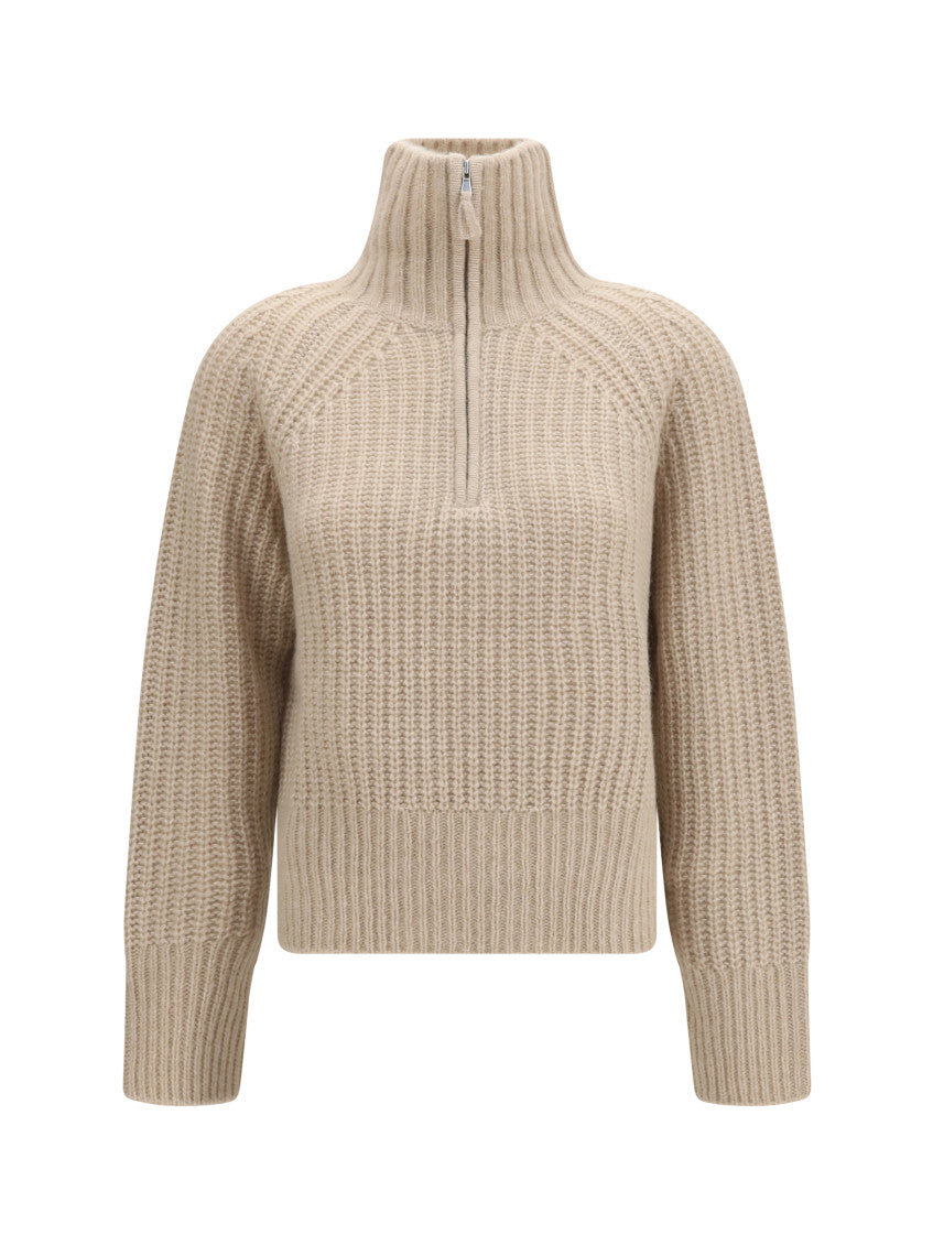 Beige Turtle Neck Sweater 1