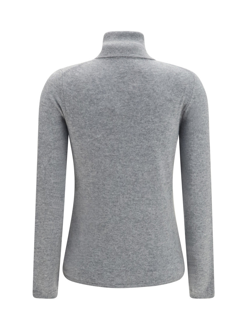 Grey Turtle Neck Sweater 2