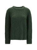 Green Crew Neck Sweater 1