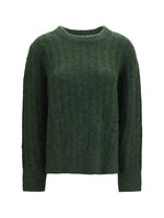 Green Crew Neck Sweater 1