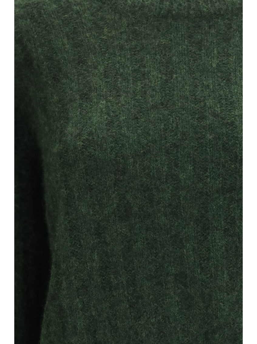 Green Crew Neck Sweater 3