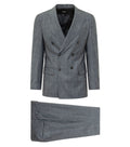 Grey Double Breasted Suit 1