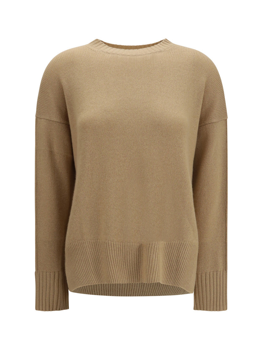 Beige Crew Neck Sweater 1