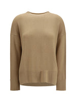 Beige Crew Neck Sweater 1