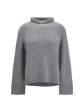 Grey Turtle Neck Sweater 1
