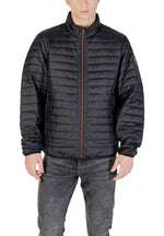 Black Mock Collar Jacket 1