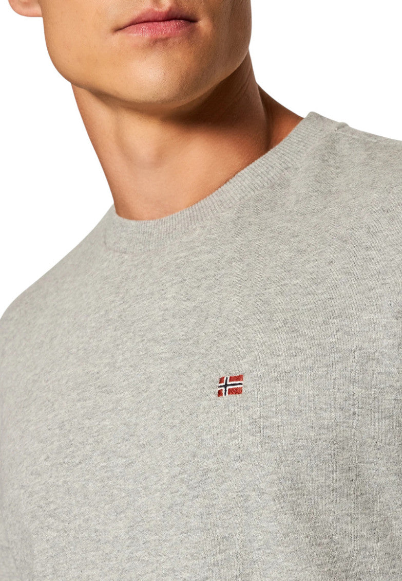Grey Crew Neck Sweatshirt 4