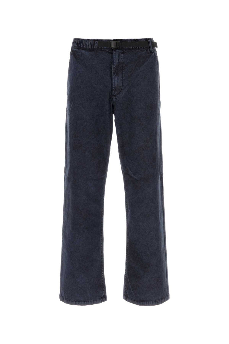 Blue Flat Front Trousers 1