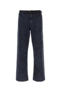 Blue Flat Front Trousers 1