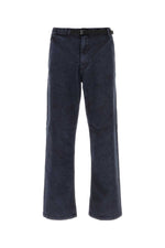 Blue Flat Front Trousers 1