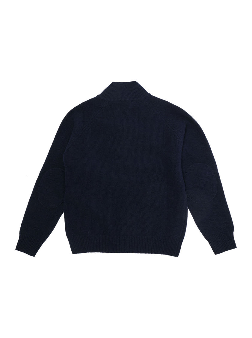Boys Blue Knitted Sweater 2