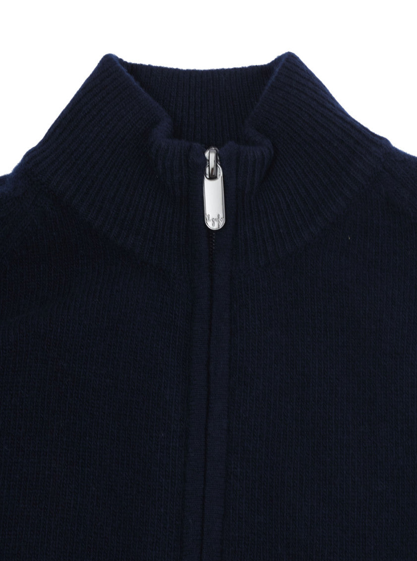 Boys Blue Knitted Sweater 3