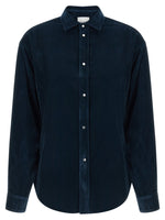 Blue Relaxed Solid Shirt 1
