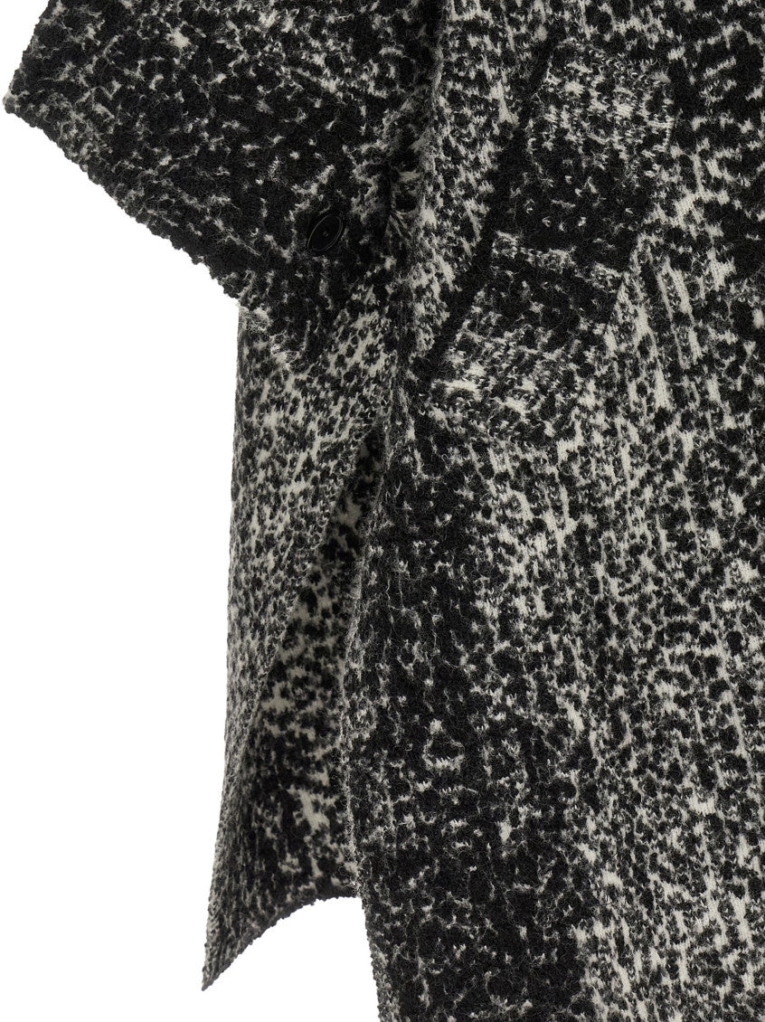 Black Hood Trench Coat 4