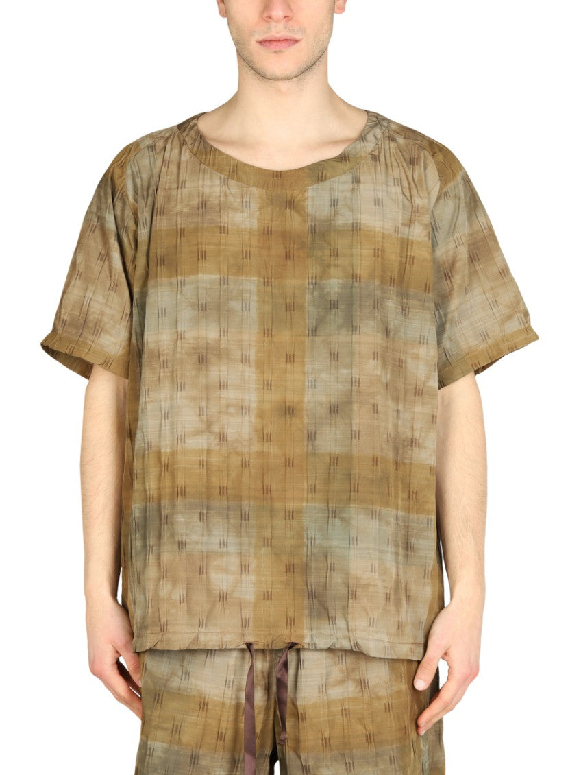 Khaki Crew Neck T-Shirt 1