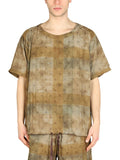 Khaki Crew Neck T-Shirt 1