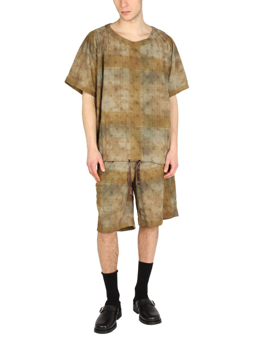 Khaki Crew Neck T-Shirt 2