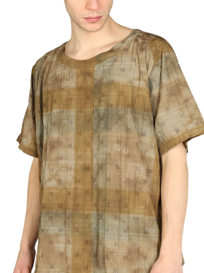 Khaki Crew Neck T-Shirt 4