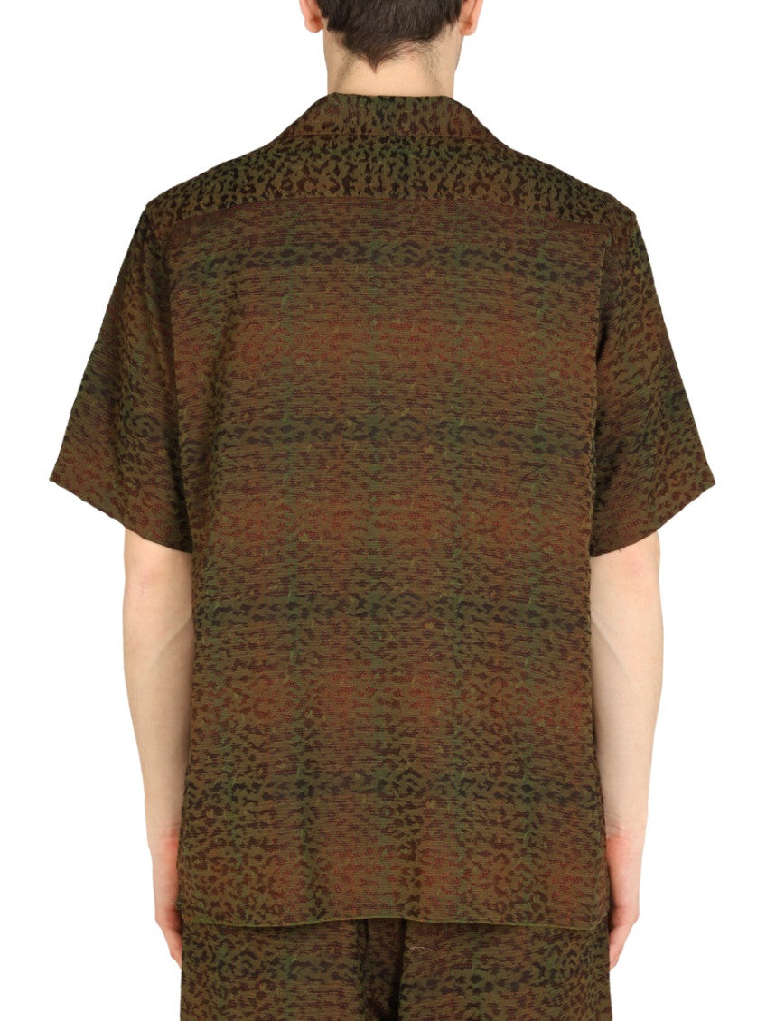 Brown Animal Print Shirt 3