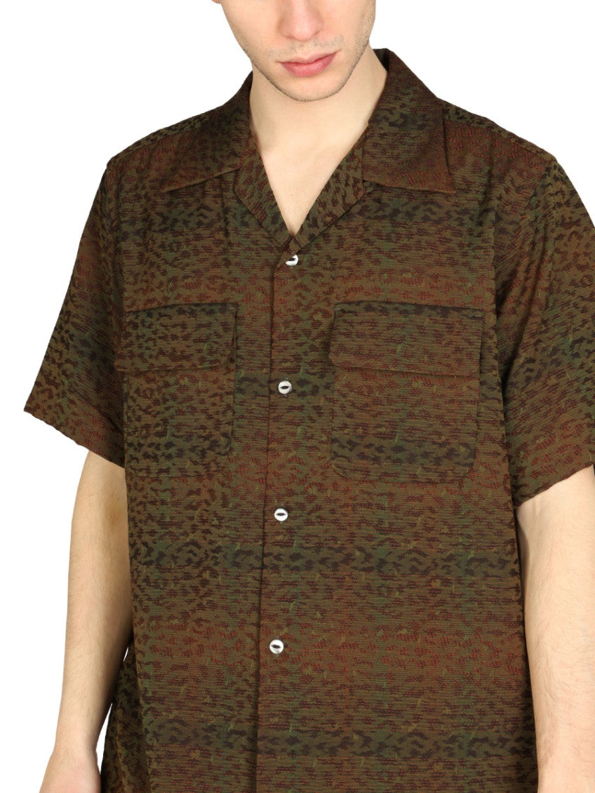 Brown Animal Print Shirt 4