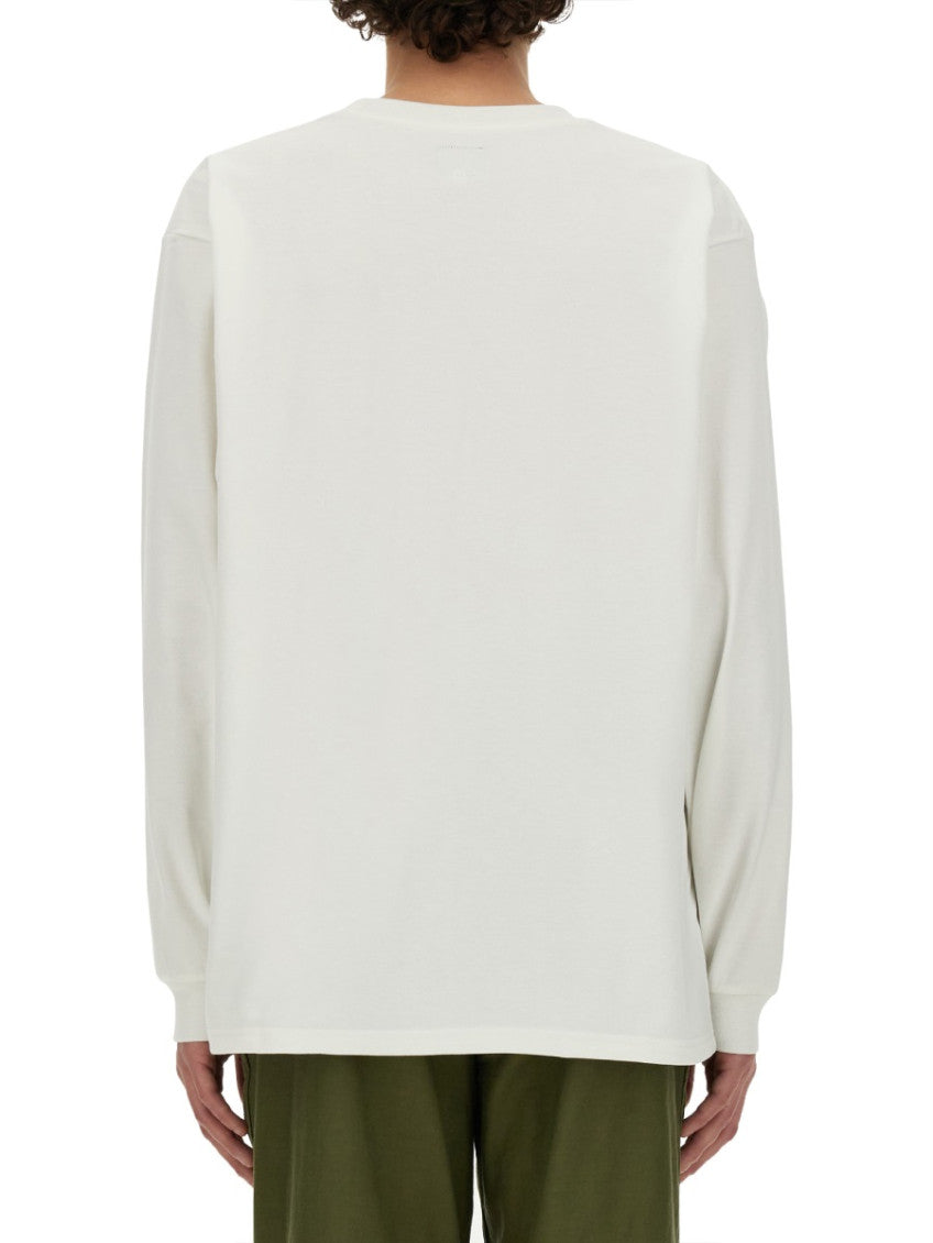 White Crew Neck T-Shirt 3