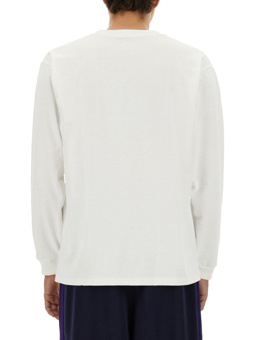 White Crew Neck T-Shirt 3