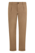 Light Brown Pleated Trousers 1