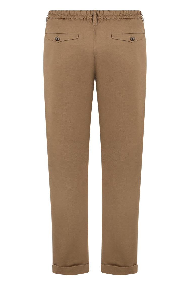 Light Brown Pleated Trousers 2
