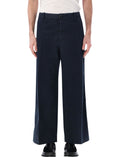 Navy Flat Front Pants 1