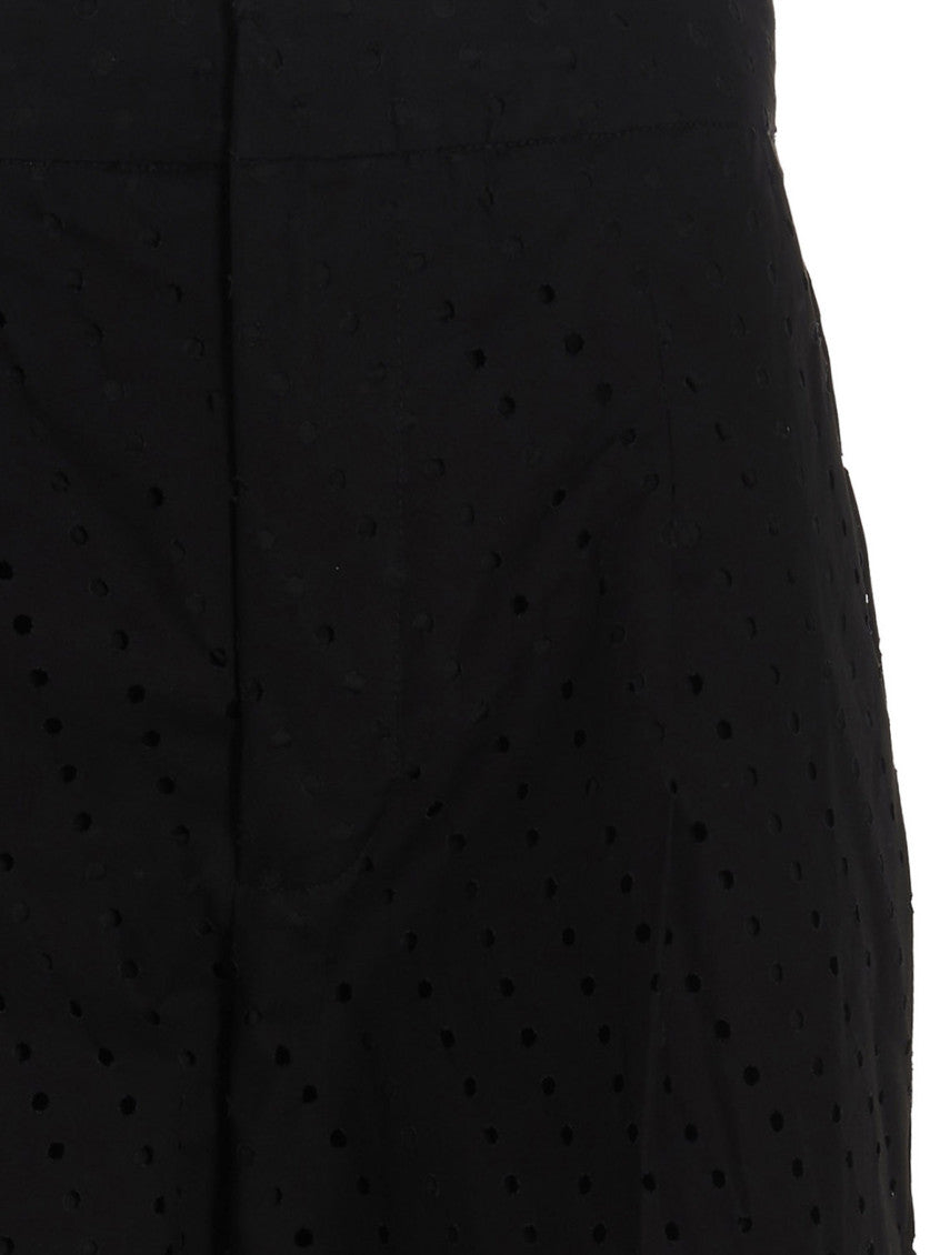 Black Relaxed Pleated Pant 3